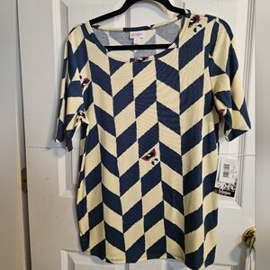 LuLaroe Nightmare Before Christmas Jack Gigi Top